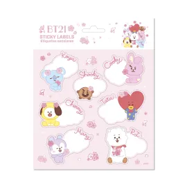 ETICHETTE ADESIVE PREMIUM BT21