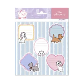 ETICHETTE ADESIVE PREMIUM DISNEY GLI ARISTOGATTI MINOU