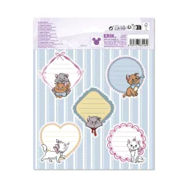 ETICHETTE ADESIVE PREMIUM DISNEY GLI ARISTOGATTI MINOU 2