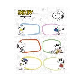 ETICHETTE ADESIVE PREMIUM SNOOPY