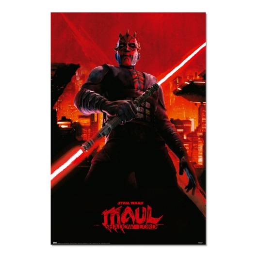POSTER STAR WARS DARTH MAUL SHADOW LORD