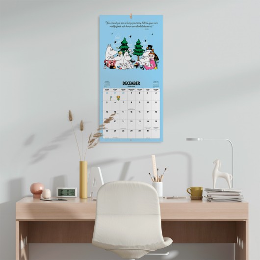 CALENDAR 2027 30X30 MOOMIN USA