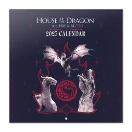 CALENDARIO 2027 30X30 HOUSE OF THE DRAGON STAGIONE 3 US