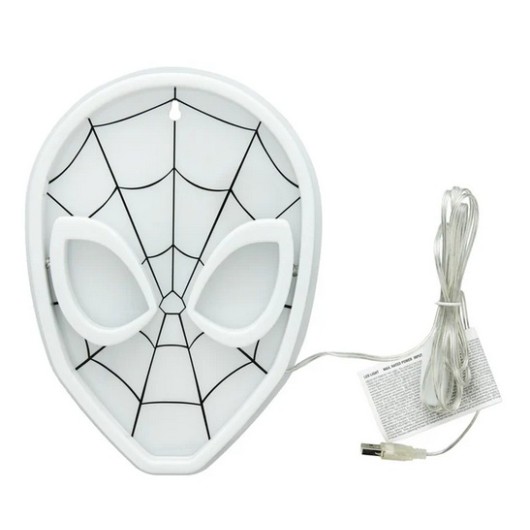 LAMPADA LED NEON DA PARETE SPIDERMAN