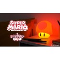 LAMPADA SQUISHY RICARICABILE IN SILICONE FUNGHI MARIO