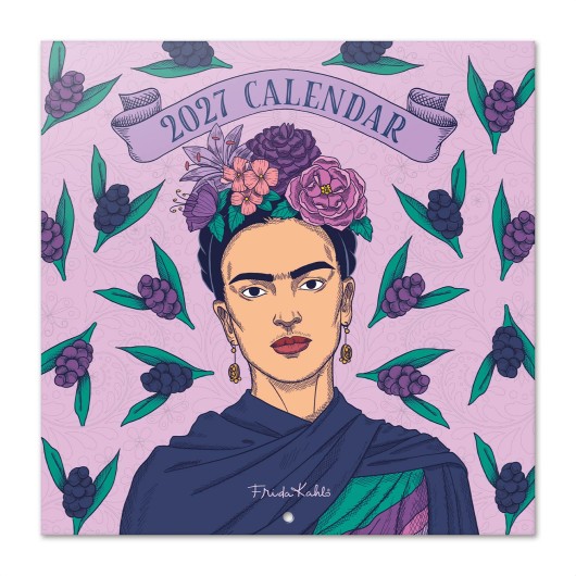 CALENDAR 2027 30X30 FRIDA KAHLO USA