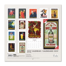 CALENDAR 2027 30X30 VINTAGE ADVERTISING USA 2