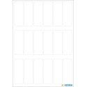 STICKERS VARI 12X34MM BIANCHI