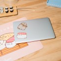 PACK 2 ADESIVI IN VINILE PUSHEEN SUSHI ROLL 1
