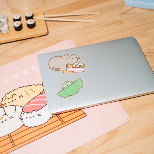 PACK 2 ADESIVI IN VINILE PUSHEEN SUSHI ROLL 4