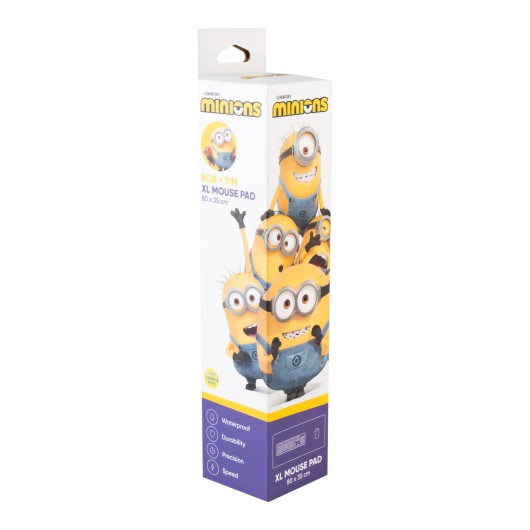 TAPPETINO MOUSE XL MINIONS BOB E TIM