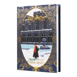 DIARIO SCOLASTICO SETTIMANALE 2026/2027 FORMATO A5 CON RILEGATURA CUCITA 17 MESI HARRY POTTER