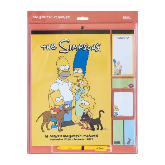 PLANNER CON CALAMITA 2026/2031 THE SIMPSONS