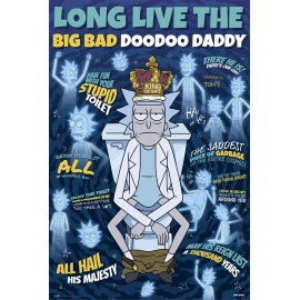 POSTER RICK & MORTY DOODOO DADDY