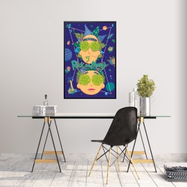 POSTER RICK & MORTY HIGH IN THE SKY 2