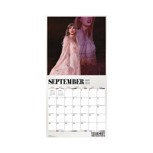 CALENDARIO 2027 30X30 TAYLOR SWIFT (PLASTIC FREE)