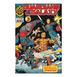 POSTER MARVEL GUARDIANI DELLA GALASSIA VOL 3 - EXPLODE INTO THE NEXT GALACTIC ADVENTURE!