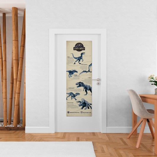 POSTER PORTA JURASSIC WORLD