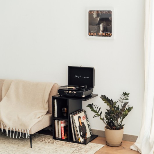 CORNICE PER VINILE PREMIUM 32X32 CM MDF BIANCO
