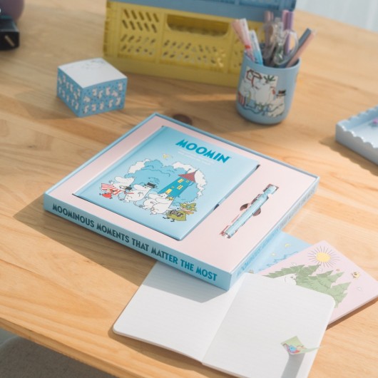 SET QUADERNO PREMIUM A5 CON PENNA MUMIN