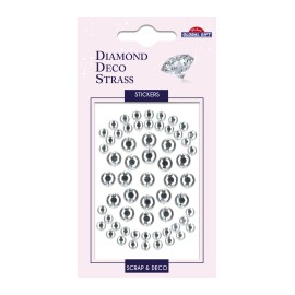 ADESIVI DIAMOND DECO STRASS TRASPARENTI