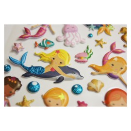 ADESIVI TWEENY FOAMY SIRENE