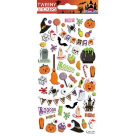 ADESIVI TWEENY FOAMY HALLOWEEN MULTIELEMENTO