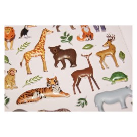ADESIVI TWEENY FOAMY ANIMALI AFRICANI 2