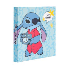 ALBUM FOTO 16X16CM 24 PAGINE AUTOADESIVE DISNEY STITCH TROPICALE