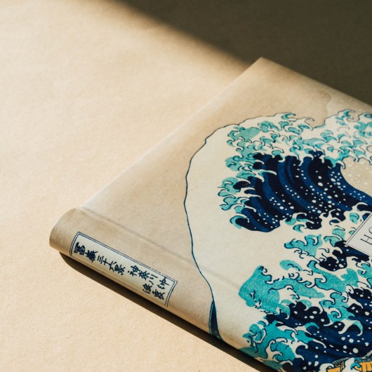ALBUM FOTO 24X32CM 30 PAGINE AUTOADESIVE HOKUSAI LA GRANDE ONDA DI KANAGAWA