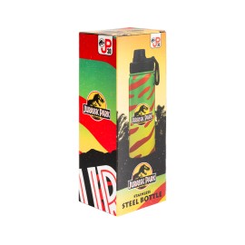 BOTTIGLIA METALLICA TERMICA HOT&COLD 500ML JURASSIC PARK 2