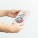 BLOCK NOTES ADESIVO DISNEY ALICE NEL PAESE DELLE MERAVIGLIE