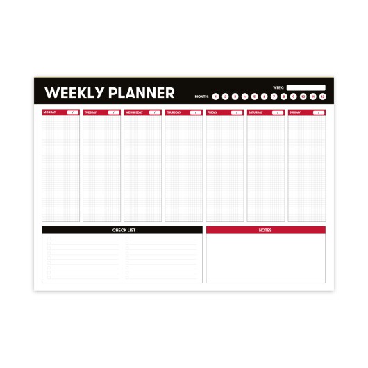 BLOC PLANNER SETTIMANALE A3 GENERICO