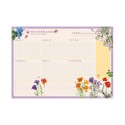 BLOC PLANNER SETTIMANALE A4 BOTANICAL WILD FLOWERS TEDESCO KOKONOTE