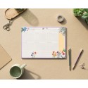 BLOC PLANNER SETTIMANALE A4 BOTANICAL WILD FLOWERS PORTOGHESE KOKONOTE