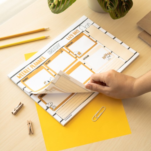 PLANNER SETTIMANALE A4 SNOOPY LAZY DAYS