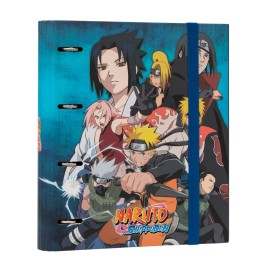 RACCOGLITORE A 4 ANELLI PREMIUM NARUTO SHIPPUDEN