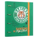 RACCOGLITORE 4 ANELLI STRANGER THINGS HIGH SCHOOL