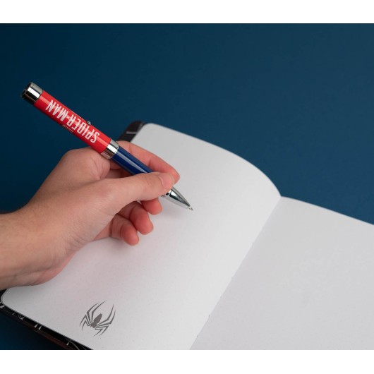 QUADERNO PREMIUM A5 CON PENNA PROIETTORE MARVEL SPIDERMAN
