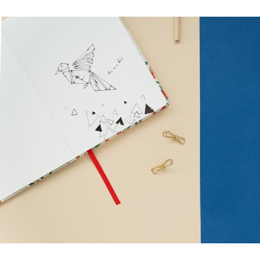 QUADERNO CUCITO A5 JAPANESE FLYCATCHERS KOKONOTE