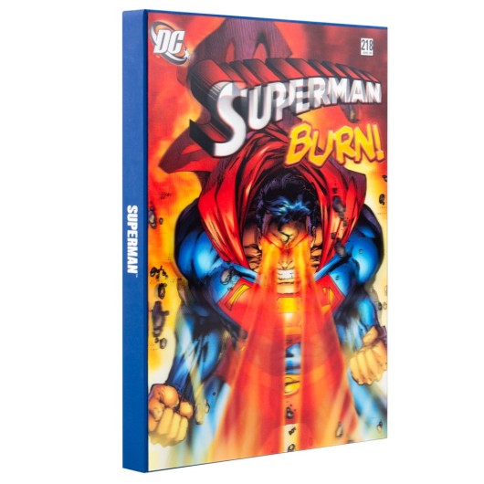 QUADERNO LENTICOLARE A5 DC COMICS SUPERMAN