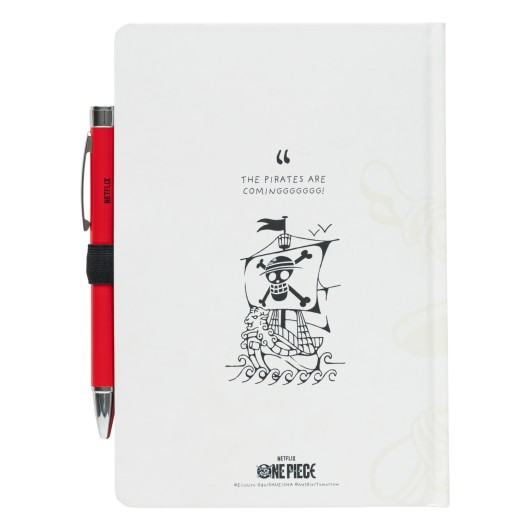 QUADERNO PREMIUM A5 CON PENNA PROIETTORE ONE PIECE NETFLIX