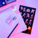 QUADERNO PREMIUM A5 CON STICKERS E CUSTODIA STREET FIGHTER