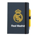 QUADERNO PREMIUM A5 CON PENNA PROIETTORE REAL MADRID