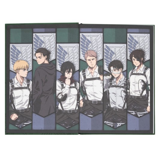 QUADERNO PREMIUM A5 ATTACK ON TITAN