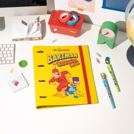 RACCOGLITORE A 4 ANELLI IN POLIPROPILENE THE SIMPSONS 2