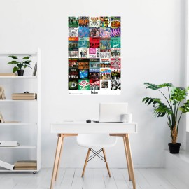 POSTER BEATLES- SINGLES 2