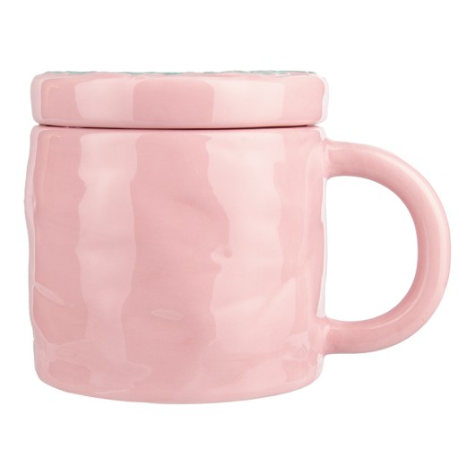 TAZZA CON COPERCHIO TORTA BUON COMPLEANNO