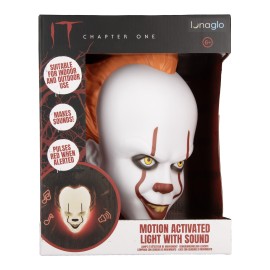 LAMPADA SENSORE MOVIMENTO PENNYWISE MASCHERA
