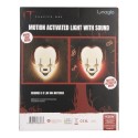 LAMPADA SENSORE MOVIMENTO PENNYWISE MASCHERA